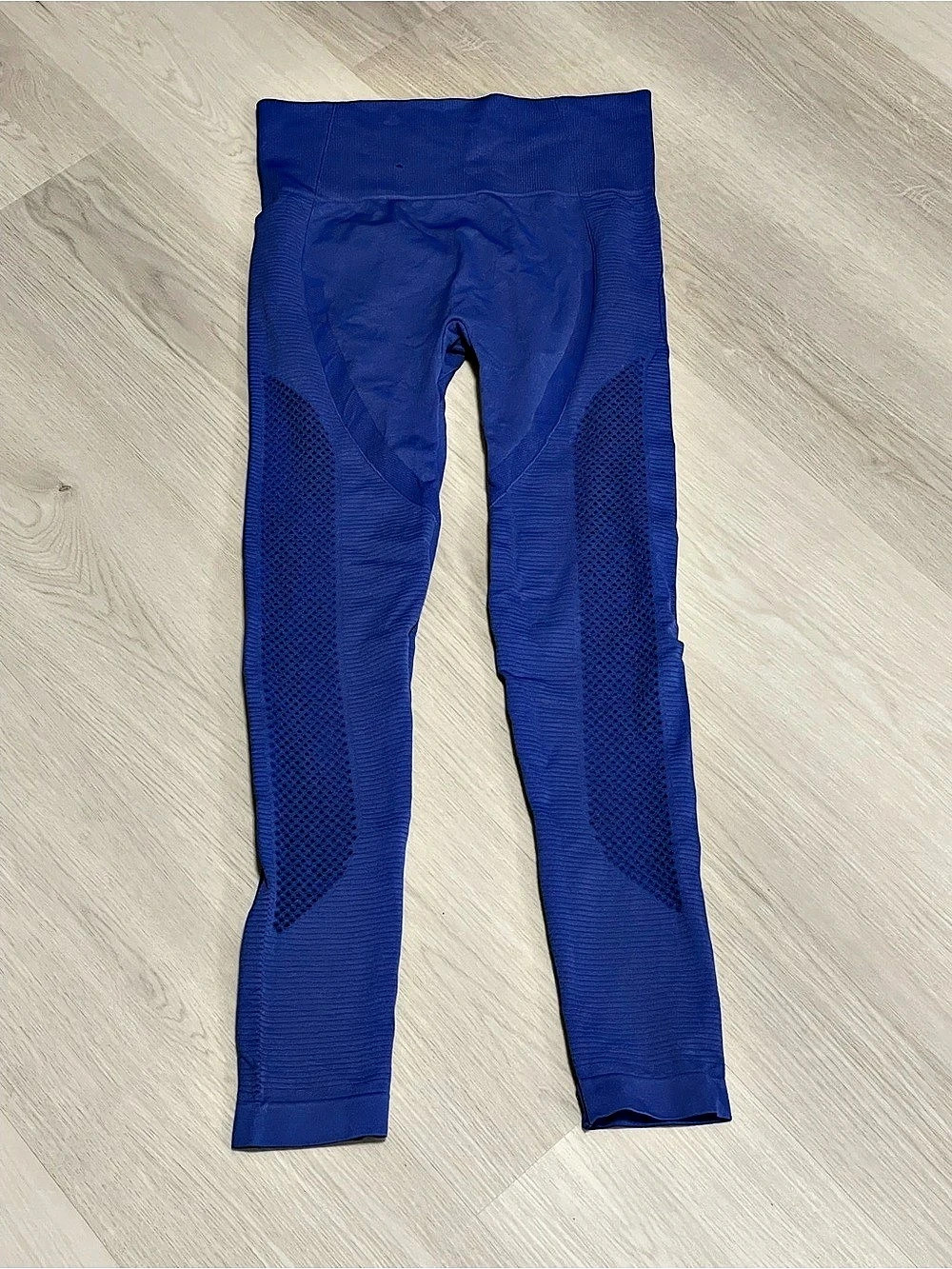 No Boundaries Athletic Leggings Blue